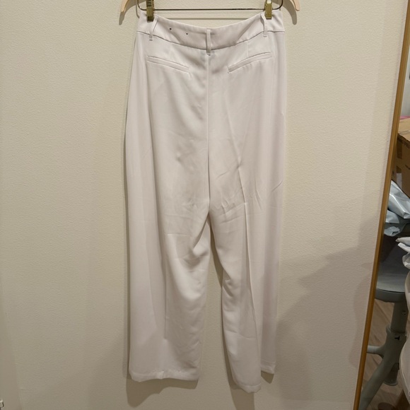 INC International Concepts White Wide Leg Trousers - Picture 6 of 9